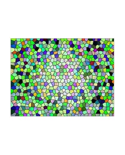 Stained glass colours deco decal 3