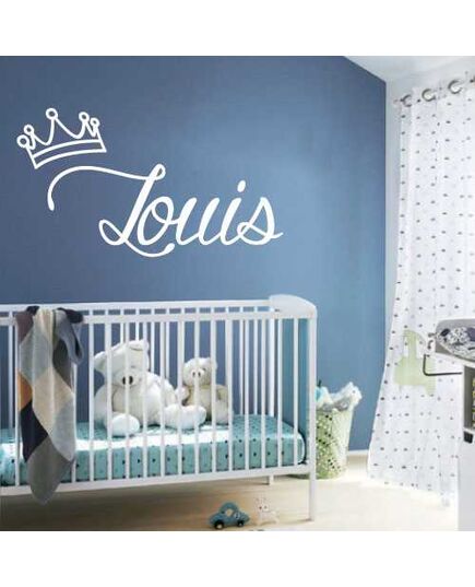 Custom King baby bedroom decoration decal