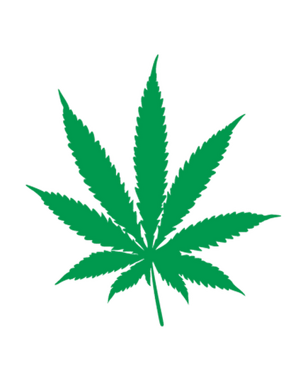 Sweat-Shirt Pot Leaf Cannabis