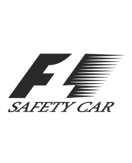 Formule 1 F1 Logo Decal - safety car