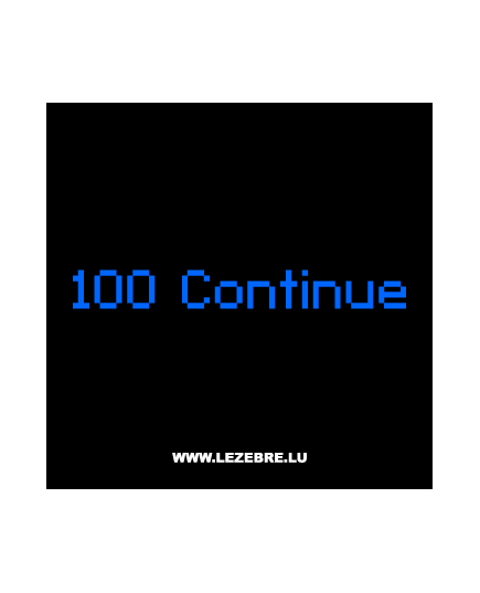 Tee-shirt Geek 100 Continue