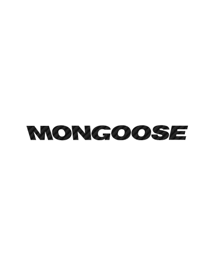 Mongoose logo Carbon Decal 3