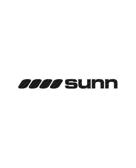 Sunn Bicycle logo Carbon Decal 2