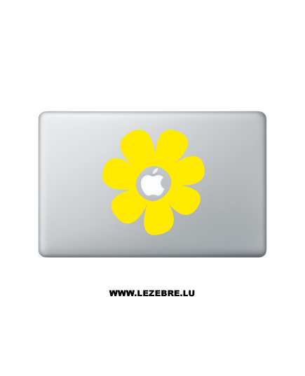Sticker Macbook Fleur 2
