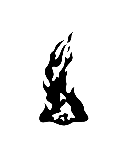 The flames of hell Decal 51