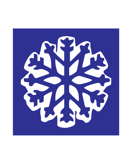 Sticker Flocon de neige chaPeau