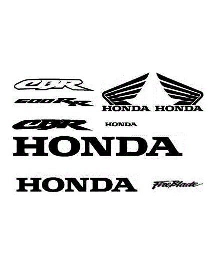 Honda CBR Fireblade 1000 Decals kit