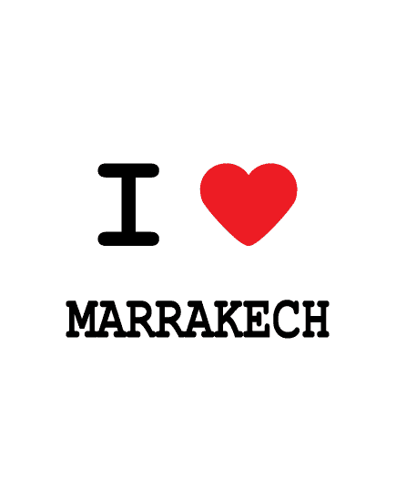 Tee shirt I Love Marrakech