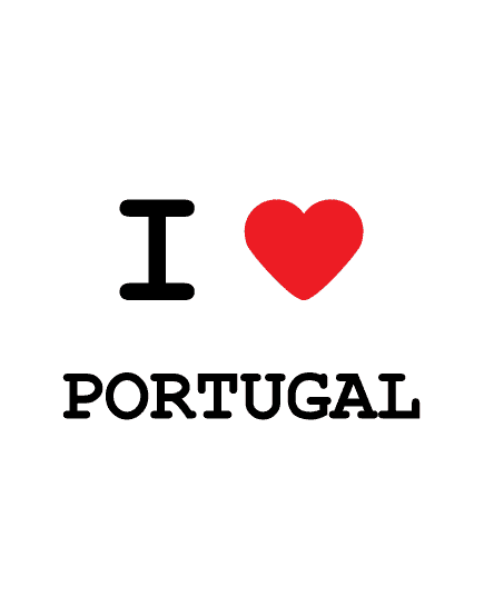 Tee shirt I Love Portugal