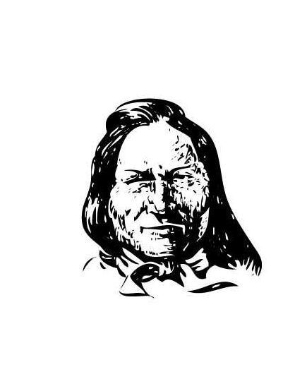 T-Shirt Native Indianer chief