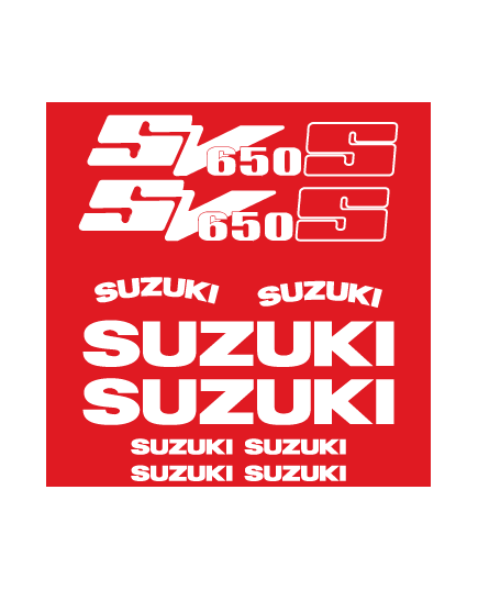 Kit Sticker Suzuki SV 650 S