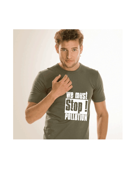 T-Shirt We must stop pollution