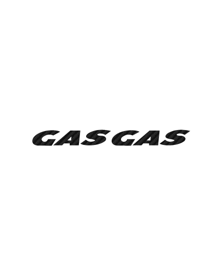 Sticker Carbone GAS-GAS Logo 3