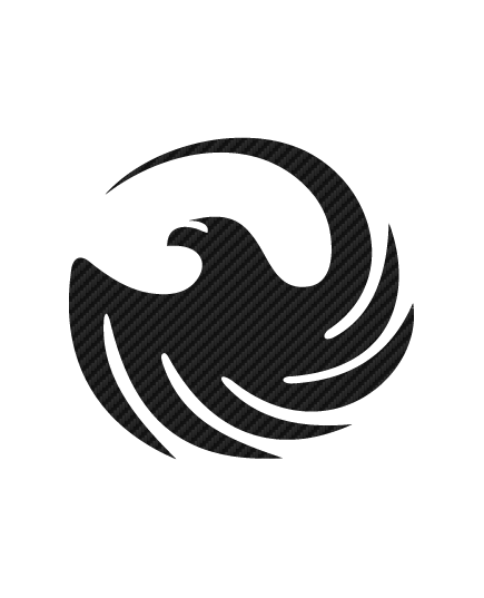 FYM logo Carbon Decal 5