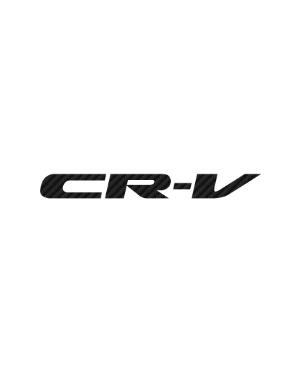 Honda CR-V Carbon Decal