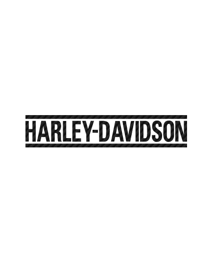 Harley Davidson bike decoration logo Carbon Decal
