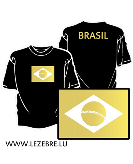 tee shirt Brasil