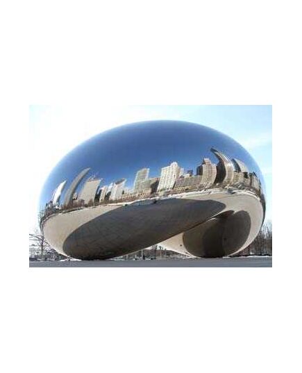 Sticker muraux groß Chicago Bean