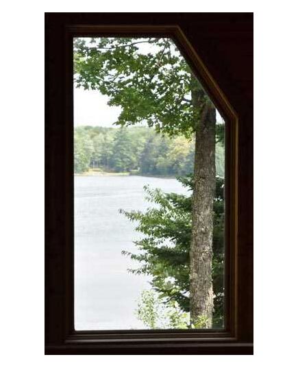 Window on Lake Decoration Decal