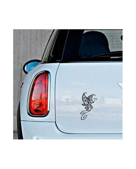 Tribal butterfly Mini Decal