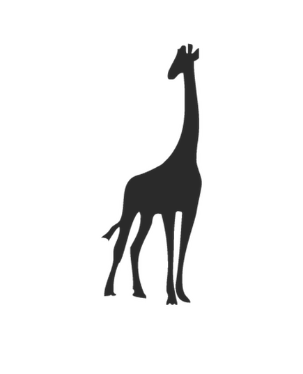 Sticker Mini Girafe