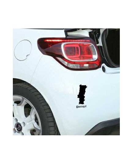 Portugal Silhouette Citroen DS3 Decal