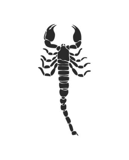 Scorpion Mini Decal