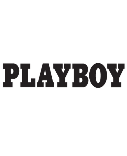 Sticker Mini Playboy Logo Ecriture