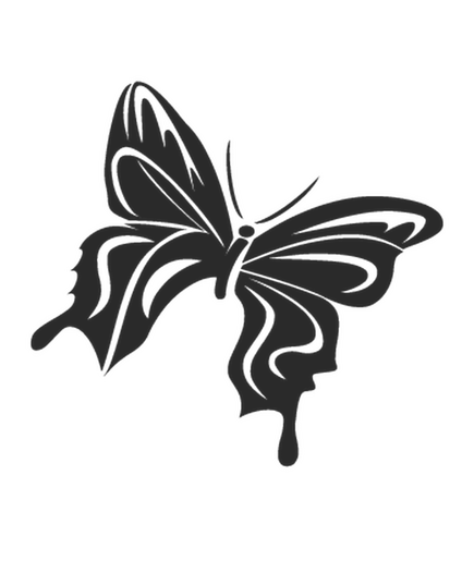 Butterfly Citroen DS3 Decal 62