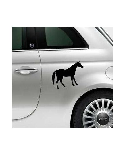 Horse Fiat 500 Decal #4
