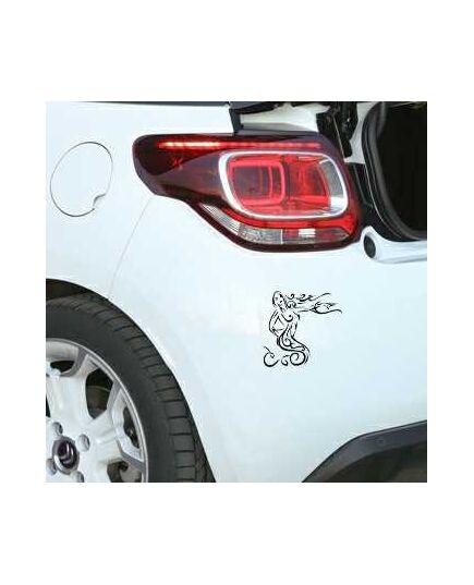 Sexy Tribal Chic Mermaid Citroen DS3 Decal