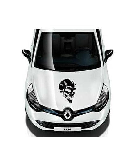 Sticker Renault Tête de Mort Diable 7