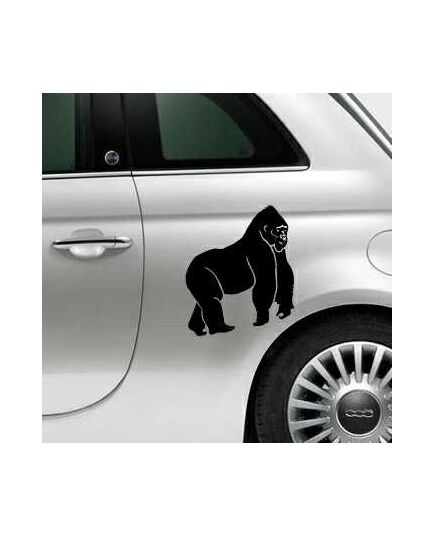 Sticker Fiat 500 Gorilla King Kong