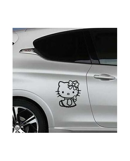 Sticker Peugeot Deco Hello Kitty Lacet