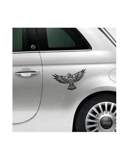Eagle Flying Fiat 500 Decal