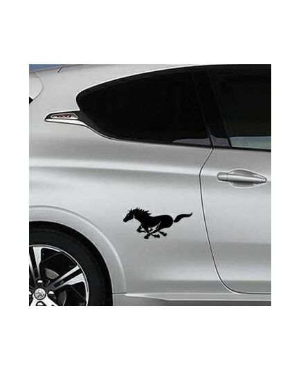 Sticker Peugeot Cheval Galop