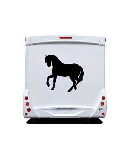 Sticker Camping Car Cheval II