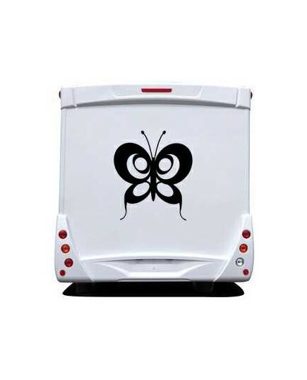 Butterfly Camping Car Decal