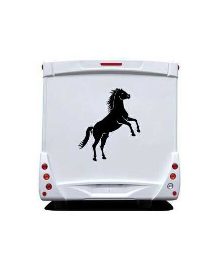 Sticker Wohnwagen/Wohnmobil Pferd 5