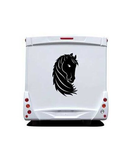 Sticker Camping Car Cheval 6