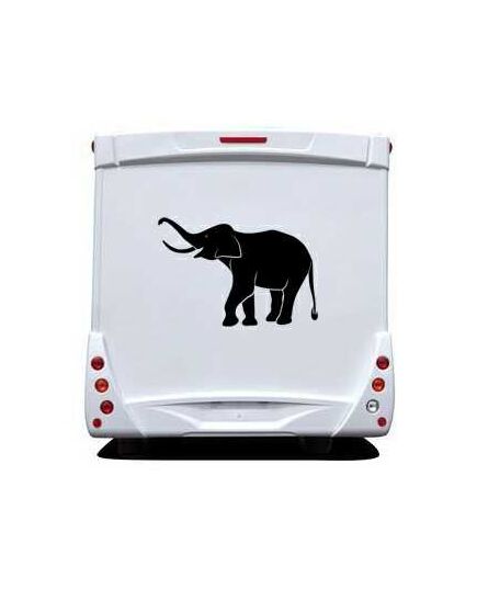 Sticker Wohnwagen/Wohnmobil Elefant