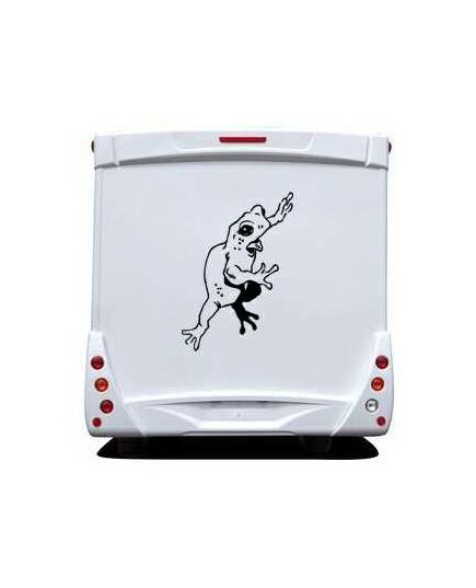 Sticker Camping Car Grenouille 4