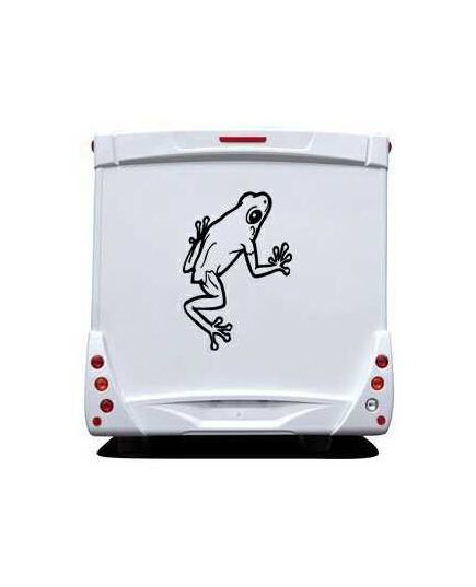 Sticker Wohnwagen/Wohnmobil Frosch 5