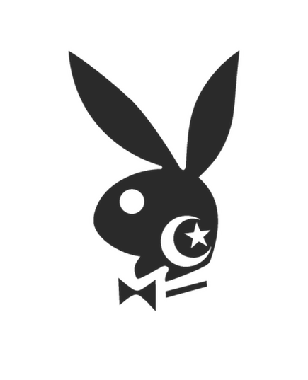 Sticker Wohnwagen/Wohnmobil Playboy Bunny Algérien