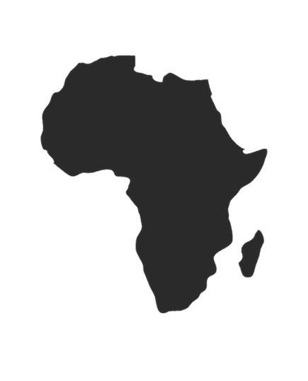 Sticker Wohnwagen/Wohnmobil Continent Africain