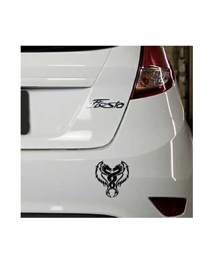 Tribal dragons Ford Fiesta Decal