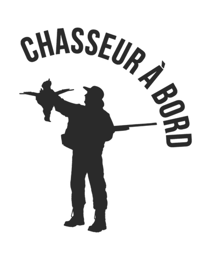 Chasseur à Bord Decal