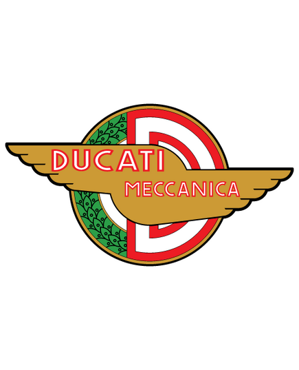 Sticker Ducati Meccanica Logo