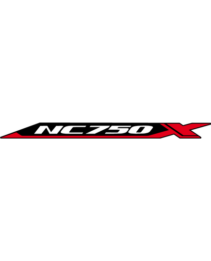Sticker Honda NC750X Logo 2016 Couleur