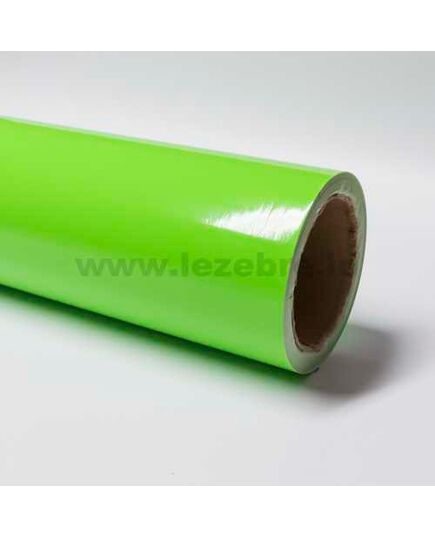 Lime green vinyl film